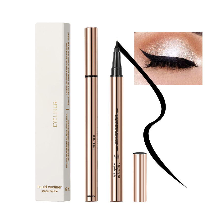 Eyeliner liquide et boîte pour commandes marque privée