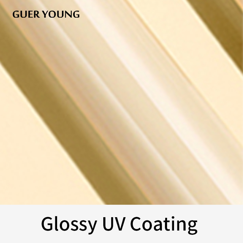 Finition vernis UV brillant